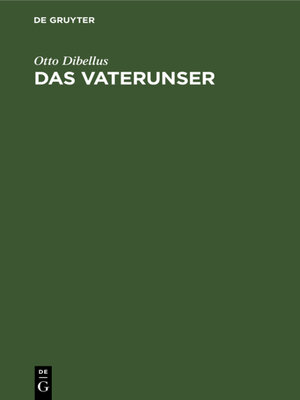 cover image of Das Vaterunser